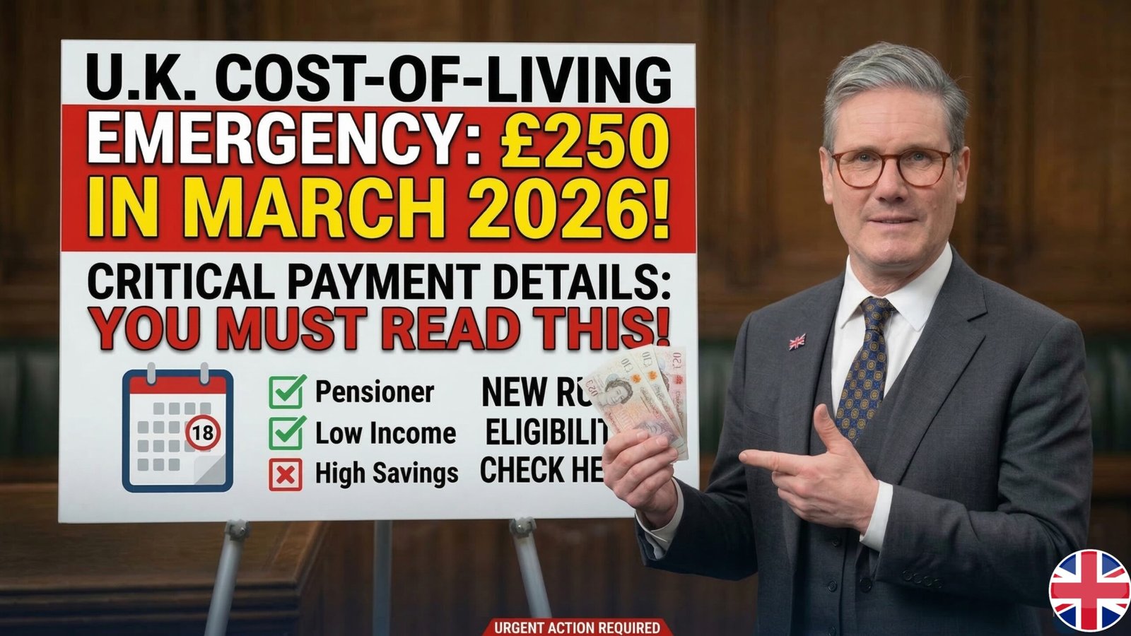 £250 Cost-of-Living Payment for March 2026